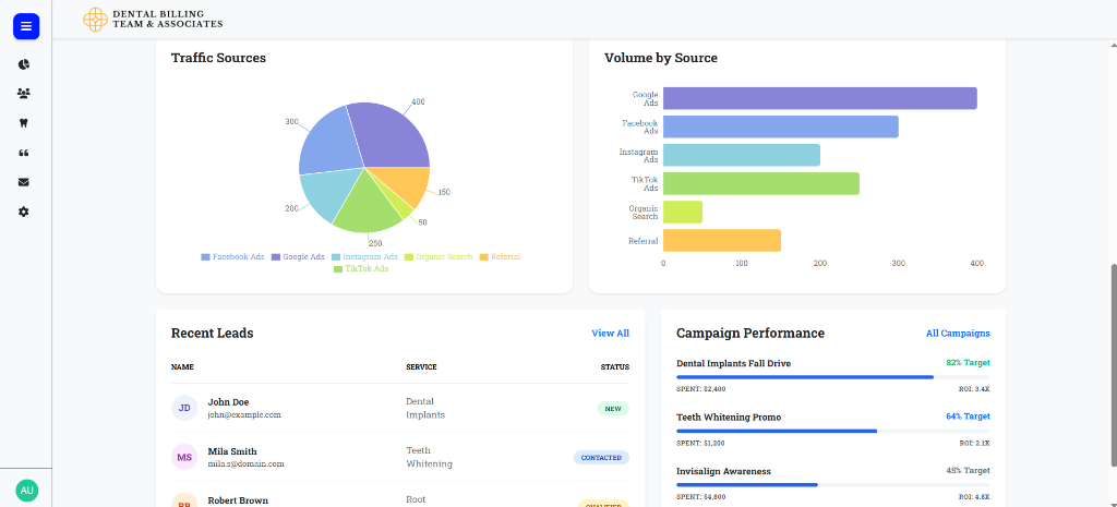 Dental Billing Platform screenshot 1